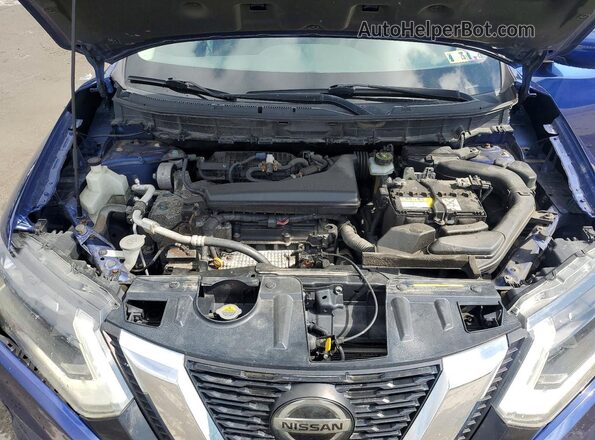 JN8AT2MV6LW108612 2020 NISSAN ROGUE Blue Շարժիչի բաժամունքի տեսք