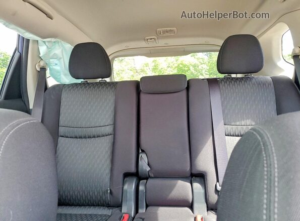 JN8AT2MV6LW108612 2020 NISSAN ROGUE Blue Հետևի նստատեղերի տեսք