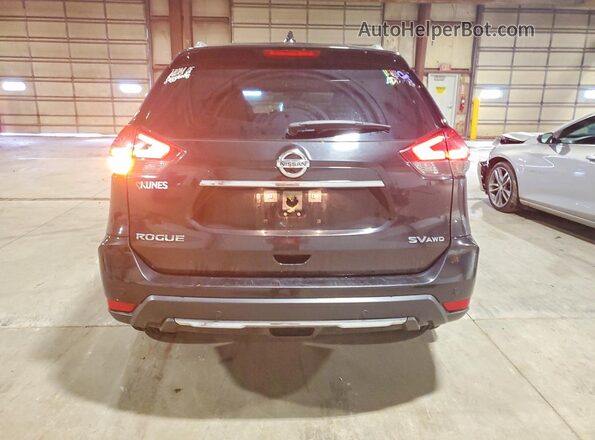JN8AT2MV6LW142565 2020 NISSAN ROGUE Black Հետևի տեսք