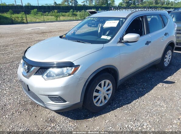 JN8AT2MV7GW139566 2016 NISSAN ROGUE Silver Przód lewy