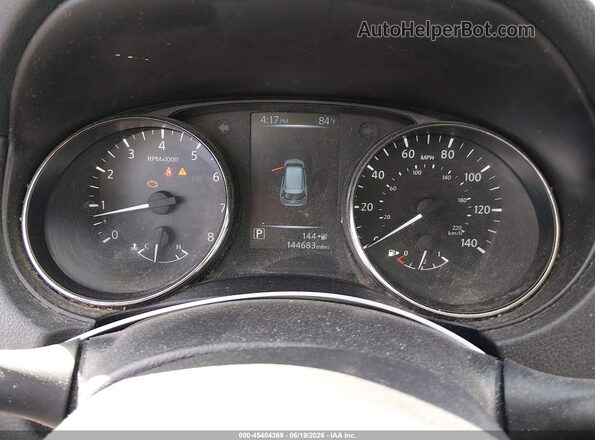 JN8AT2MV7HW255402 2017 NISSAN ROGUE Silver Vista de los asientos traseros