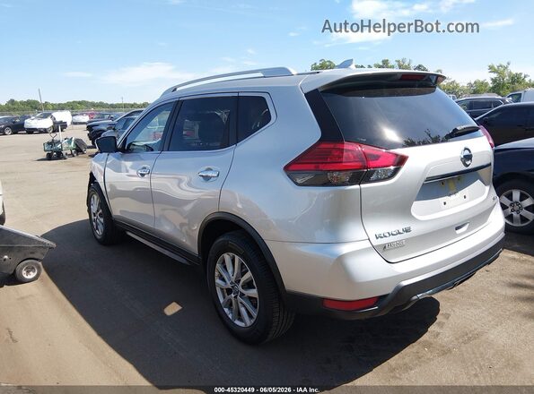 JN8AT2MV7HW270093 2017 NISSAN ROGUE Silver Tył lewy