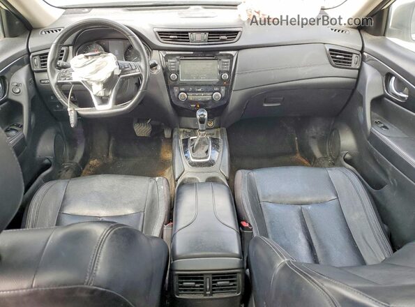 JN8AT2MV7JW323641 2018 NISSAN ROGUE White Вид панелі приладів