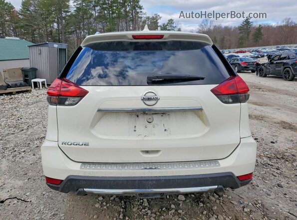 JN8AT2MV7JW323641 2018 NISSAN ROGUE White Вид ззаду