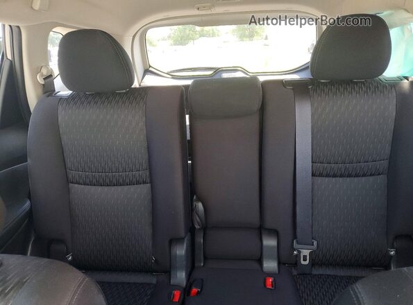 JN8AT2MV7KW379063 2019 NISSAN ROGUE Gray Հետևի նստատեղերի տեսք