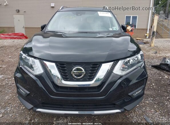 JN8AT2MV7KW401188 2019 NISSAN ROGUE Black Առջևի վահանակի տեսք