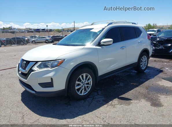 JN8AT2MV7LW103371 2020 NISSAN ROGUE Белый Передняя левая четверть