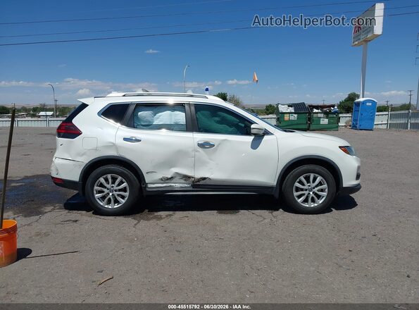 JN8AT2MV7LW103371 2020 NISSAN ROGUE Белый Вид задней части салона