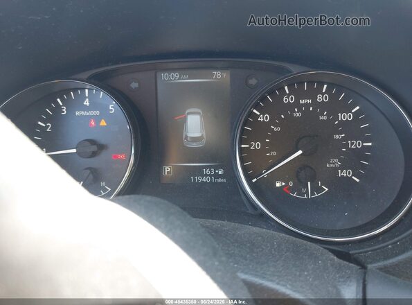 JN8AT2MV8HW026856 2017 NISSAN ROGUE Gray Vista de los asientos traseros