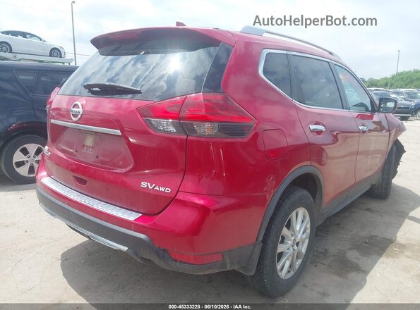 JN8AT2MV8HW283144 2017 NISSAN ROGUE Red Հետևի աջ