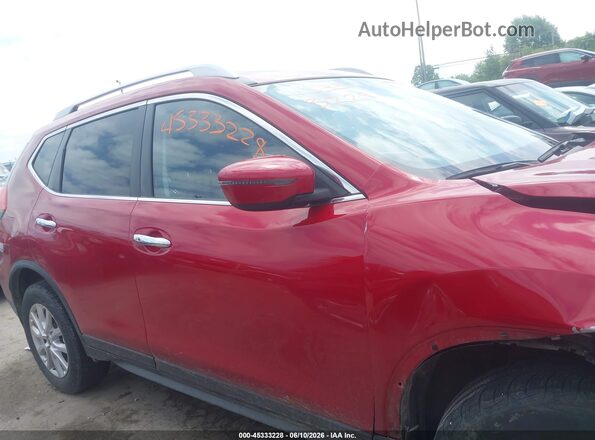 JN8AT2MV8HW283144 2017 NISSAN ROGUE Red Սալոնի 360 աստիճան տեսք