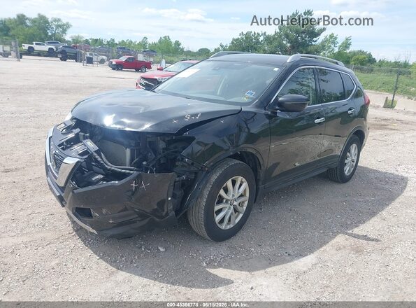 JN8AT2MV8KW376124 2019 NISSAN ROGUE Black Przód lewy