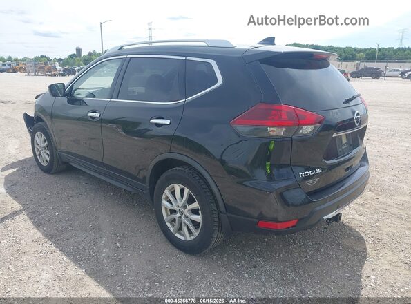 JN8AT2MV8KW376124 2019 NISSAN ROGUE Black Tył lewy