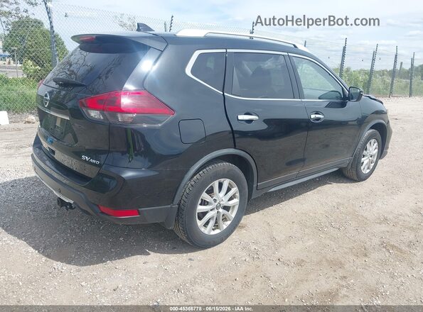JN8AT2MV8KW376124 2019 NISSAN ROGUE Black Tył prawy