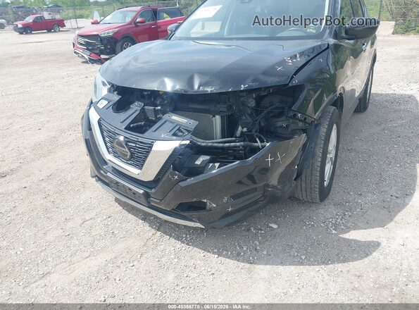 JN8AT2MV8KW376124 2019 NISSAN ROGUE Black Widok z przodu
