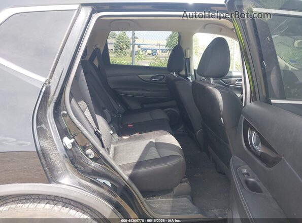 JN8AT2MV8KW376124 2019 NISSAN ROGUE Black Widok naklejki z numerem VIN
