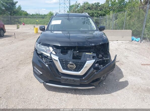 JN8AT2MV8KW376124 2019 NISSAN ROGUE Black Widok zestawu wskaźników