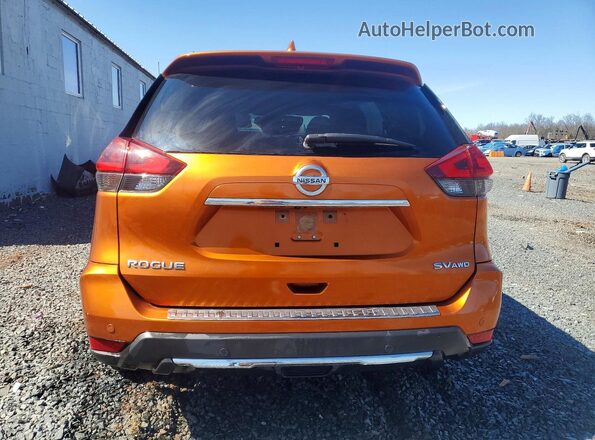 JN8AT2MV8KW376933 2019 NISSAN ROGUE Orange Հետևի տեսք