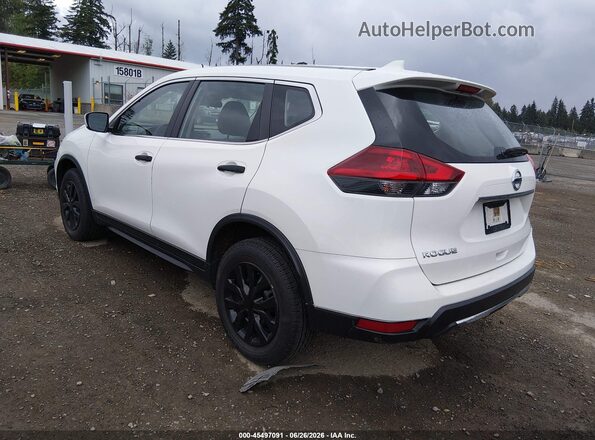 JN8AT2MV8LW139781 2020 NISSAN ROGUE White უკანა მარცხენა