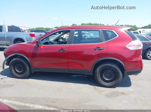 JN8AT2MV9GW143893 2016 NISSAN ROGUE Red 