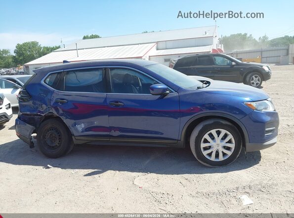 JN8AT2MV9JW302533 2018 NISSAN ROGUE Blue უკანა სალონის ხედი