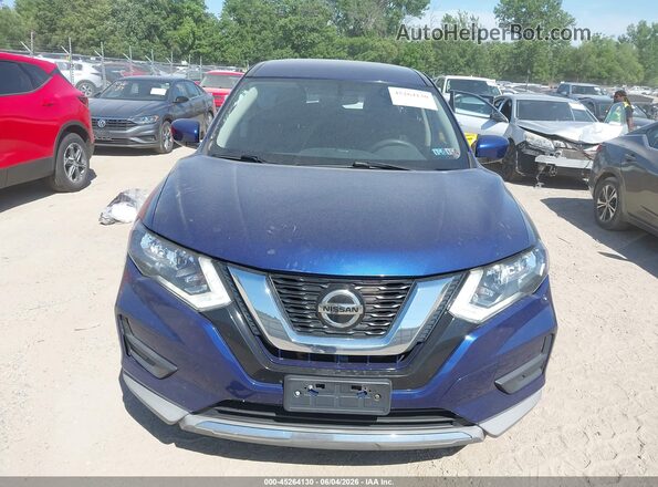 JN8AT2MV9JW302533 2018 NISSAN ROGUE Blue ხელსაწყოთა პანელის ხედი