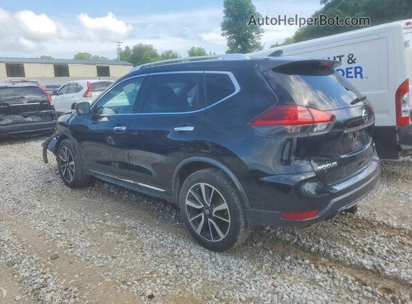 JN8AT2MV9JW327268 2018 NISSAN ROGUE Black Rear left