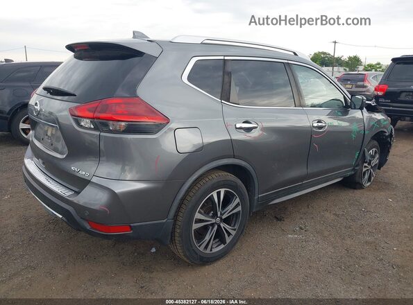 JN8AT2MV9KW385401 2019 NISSAN ROGUE Gray Trasero derecho