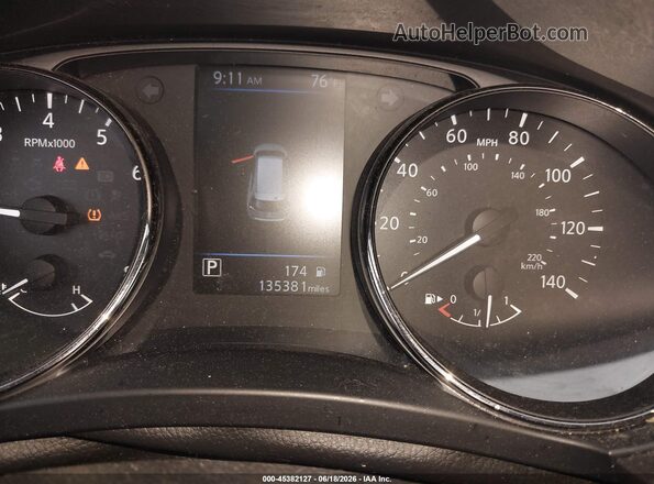 JN8AT2MV9KW385401 2019 NISSAN ROGUE Gray Vista de los asientos traseros
