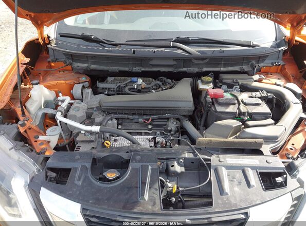 JN8AT2MVXHW008438 2017 NISSAN ROGUE Orange Vista trasera
