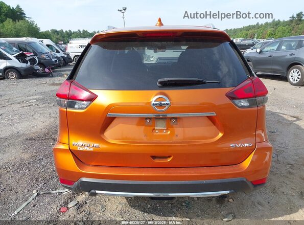 JN8AT2MVXHW008438 2017 NISSAN ROGUE Orange 
