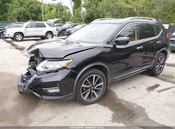 JN8AT2MVXHW024347 2017 NISSAN ROGUE Black Przód lewy