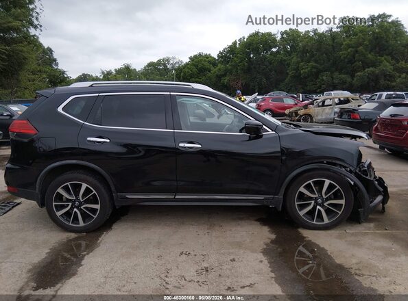 JN8AT2MVXHW024347 2017 NISSAN ROGUE Black Widok wnętrza 360 stopni
