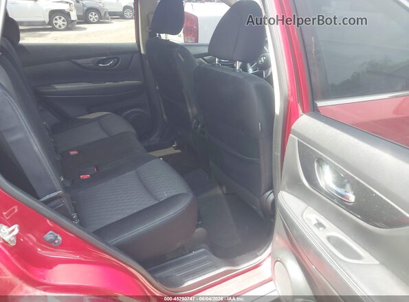 JN8AT2MVXHW281122 2017 NISSAN ROGUE Red VIN sticker view