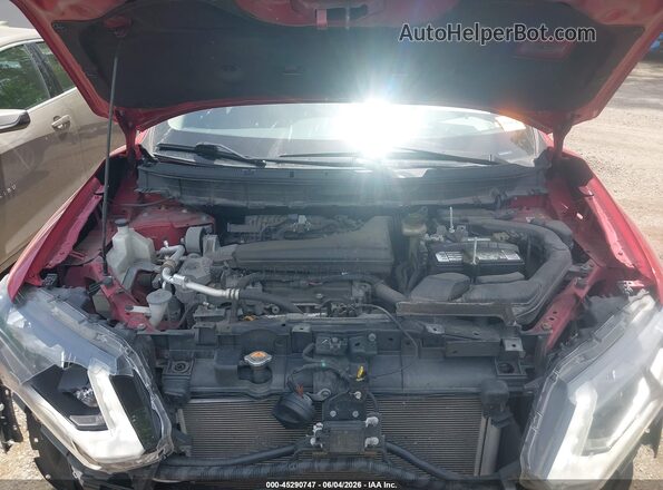 JN8AT2MVXHW281122 2017 NISSAN ROGUE Red Rear view