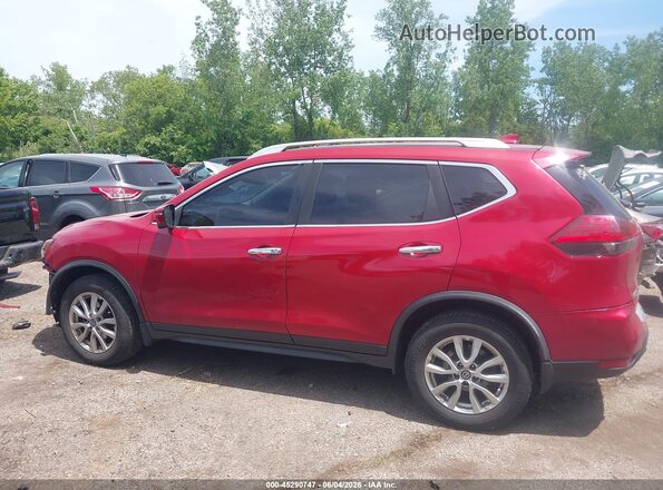 JN8AT2MVXHW281122 2017 NISSAN ROGUE Red 360 interior view