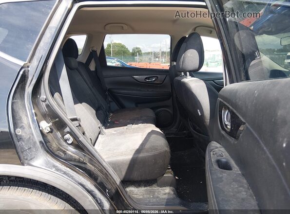 JN8AT2MVXJW305666 2018 NISSAN ROGUE Black VIN կոդի պիտակի տեսք