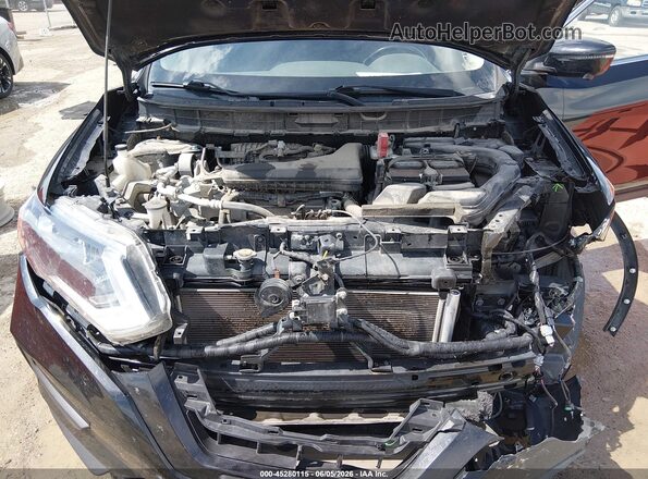 JN8AT2MVXJW305666 2018 NISSAN ROGUE Black Հետևի տեսք