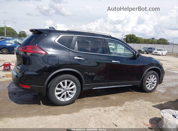 JN8AT2MVXJW305666 2018 NISSAN ROGUE Black Սալոնի 360 աստիճան տեսք