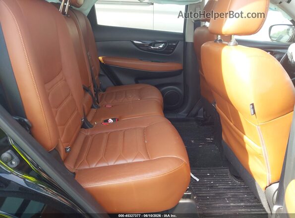 JN8AT2MVXJW349019 2018 NISSAN ROGUE Black VIN sticker view