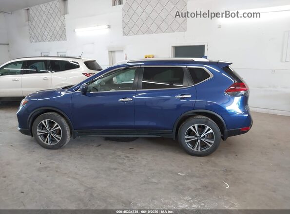 JN8AT2MVXKW377744 2019 NISSAN ROGUE Blue სალონის 360-გრადუსიანი ხედი