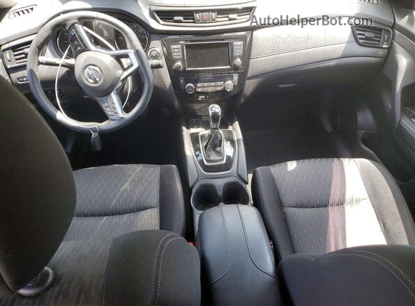 JN8AT2MVXKW382202 2019 NISSAN ROGUE Blue Dashboard view