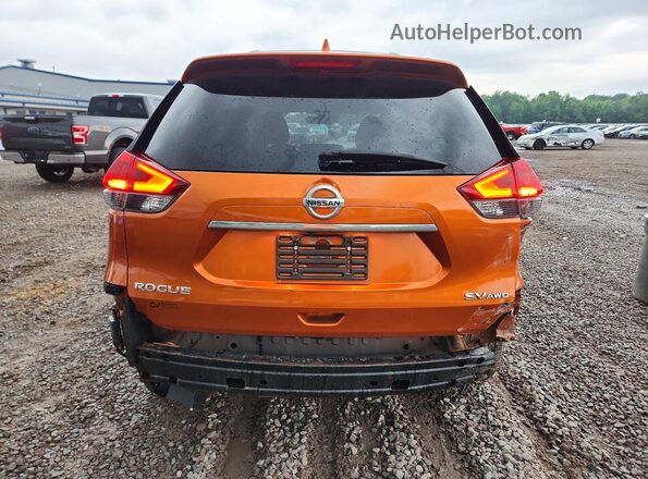 JN8AT2MVXLW100836 2020 NISSAN ROGUE Orange Widok z tyłu