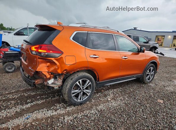 JN8AT2MVXLW100836 2020 NISSAN ROGUE Orange Tył prawy