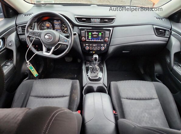 JN8AT2MVXLW100836 2020 NISSAN ROGUE Orange Widok deski rozdzielczej