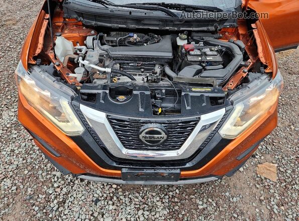 JN8AT2MVXLW100836 2020 NISSAN ROGUE Orange Widok komory silnika
