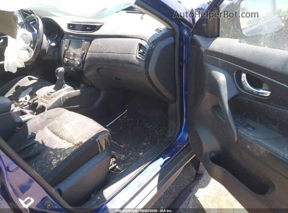 JN8AT2MVXLW110654 2020 NISSAN ROGUE Blue Front interior view