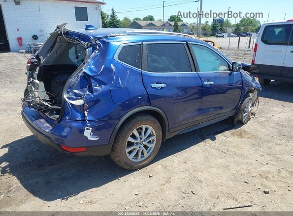 JN8AT2MVXLW110654 2020 NISSAN ROGUE Blue Rear right