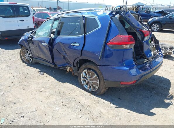 JN8AT2MVXLW110654 2020 NISSAN ROGUE Blue Rear left