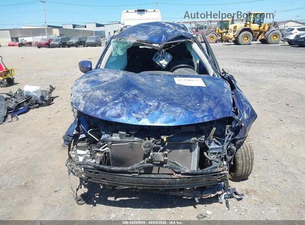 JN8AT2MVXLW110654 2020 NISSAN ROGUE Blue Instrument cluster view